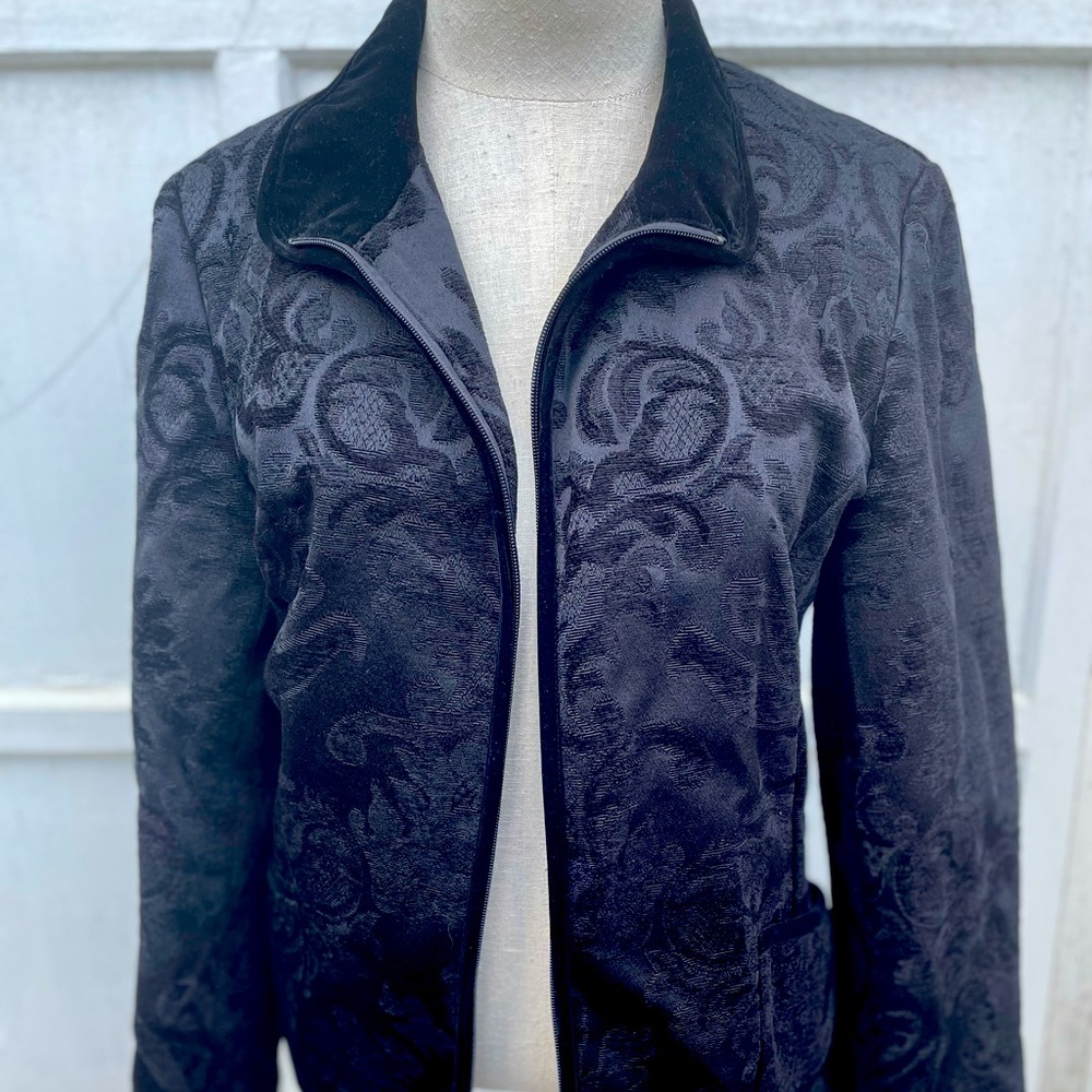 Black fashion Vintage Jacket Women
